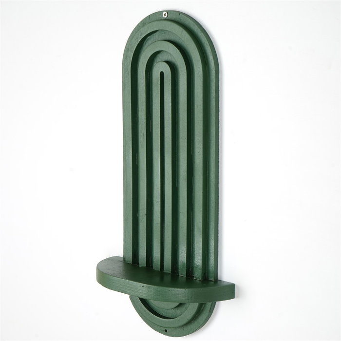 Hanah Home Raf268 Estantería de pared Verde